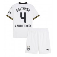 Dres Borussia Dortmund Nico Schlotterbeck #4 Tretina pre deti 2024-25 Krátky Rukáv (+ trenírky)